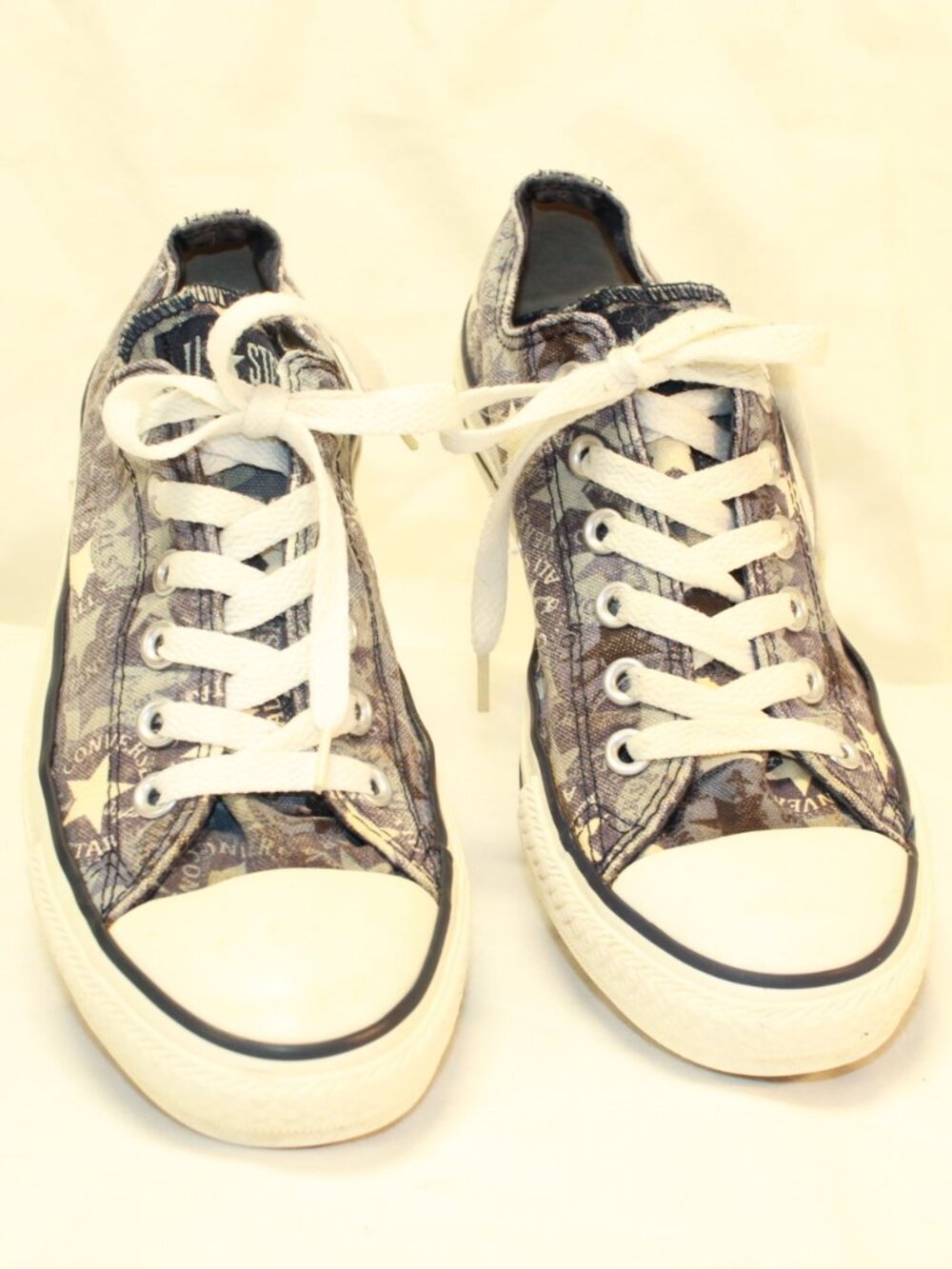 Converse  Unisex W 8  M 6 Green All Star Patterned Low Top Sneakers 100140F